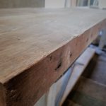 1941 Iowa barn wood with original nail holes to be used for a table top