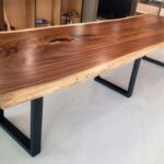 12ft live edge table