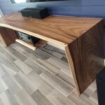 waterfall live edge table right side