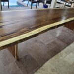 12ft Live Edge Dining Table