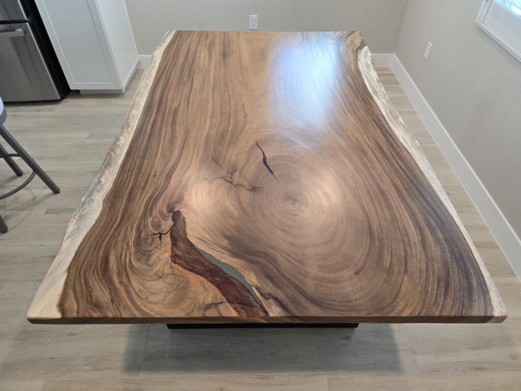 6ft Live Edge Dining Table